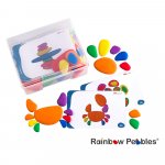 Set 36 pietricele cu activitati Rainbow Pebbles