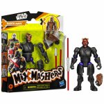 Set figurina Star Wars mix mashers Darth Maul si accesorii 12 cm