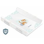 Saltea de infasat Sensillo Safari Tiger 70x50 cm cu intaritura,accesorii montaj pe patut,margine de protectie antirasturnare si suprafata impermeabila