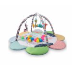 Saltea educationala 2 in 1 TinyMini Floare Zoo