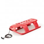 Sanie pentru copii Bezzy Rosie, sina alunecare din otel, 87x45x26 cm
