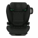 Scaun auto pentru copii Avionaut MaxSpace AirFlow Black cu spatar reglabil, tetiera ajustabila, testare ADAC