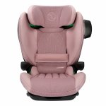 Scaun auto pentru copii Avionaut MaxSpace AirFlow Pink cu spatar reglabil, tetiera ajustabila, testare ADAC