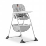 Scaun de hranire pentru bebelusi Sit N Fold Hauck, Mickey Mouse Grey