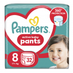 Scutece-chilotel Pampers Pants Jumbo Pack marimea 8 19+ kg 32 buc