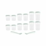 Set 12 recipiente gradate Miniland Mint