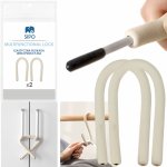 Set 2 incuietori Sipo Ecru, flexibile, universale
