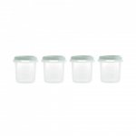 Set 4 recipiente gradate Miniland Mint 200 ml