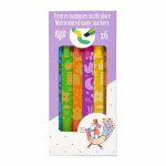 Set 6 carioci magice cu varf dublu Djeco