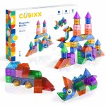 Set Stem magnetic de construit Cubixx 64 piese