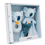 Set cadou zornaitoare si paturica moale de atasament Koala