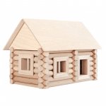 Set constructie arhitectura Vario 72 piese din lemn Walachia