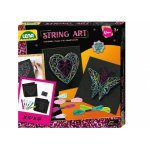 Set creatie cu snururi fluture si inima