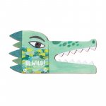 Set creativ Londji Diy Masca pentru copii Crocodil