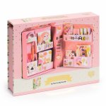 Set de papetarie Djeco cu tematica Fashion