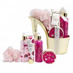 Set ingrijire corporala 5 produse Secret Stories Rose Edition IDC Institute