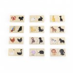 Set puzzle din lemn Potriveste umbra Viga