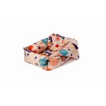 Set reductor beby nest, paturica si pernuta pentru formarea capului bebelusului SomnArt Bufnite Crem