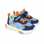 Sneakers Bluey cu luminite Garvalin Albastru marime 25 (15,5-16,1 cm)