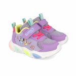 Sneakers Bluey cu luminite Garvalin roz marime 25 (15,5-16,1 cm)