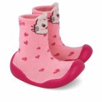 Sosete antiderapante pentru copii Garvalin Pisicuta marime 19 (11,6-12,1 cm)