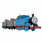 Locomotiva motorizata clasic Thomas cu 2 vagoane