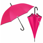 Umbrela de ploaie automata, baston culoare neon