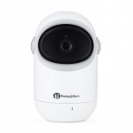 Video monitor Petite&Mars Eve 5.0 Alb, ecran HD, autonomie pana la 16 ore, raza de actiune 300m, suport pentru pana la 4 camere, activare VOX la voce