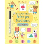 Carte pentru copii Usborne Wipe clean All you need to know before you start school
