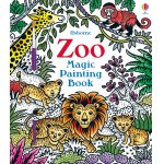 Carte pentru copii Usborne de pictura cu apa Zoo magic painting book