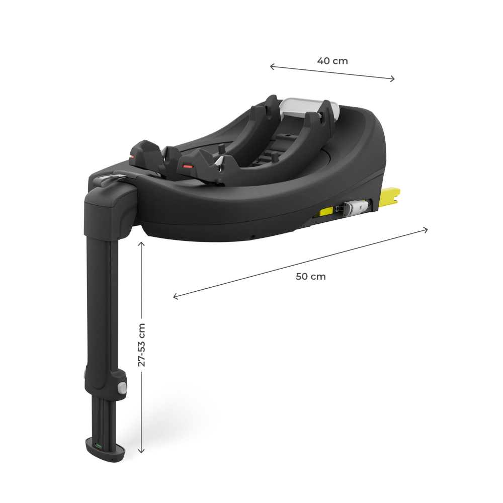 Baza isofix 360 Kinderkraft Endura safe fx black - 2