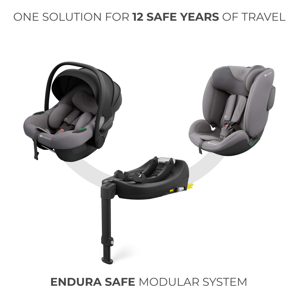 Baza isofix 360 Kinderkraft Endura safe fx black - 3