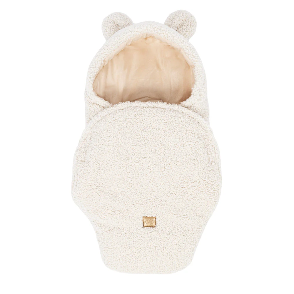 Paturica pentru bebelusi bear ears cream - 6