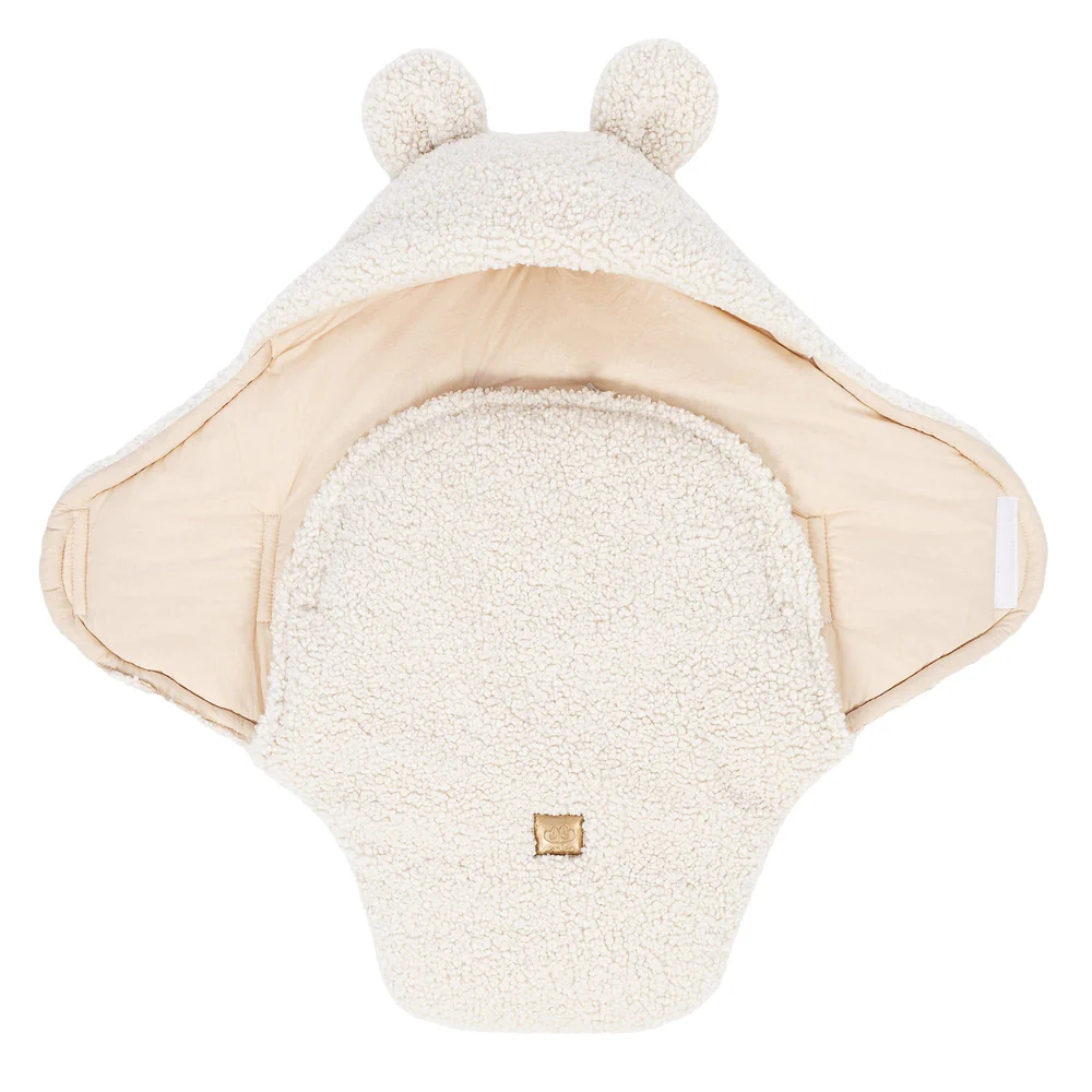Paturica pentru bebelusi bear ears cream