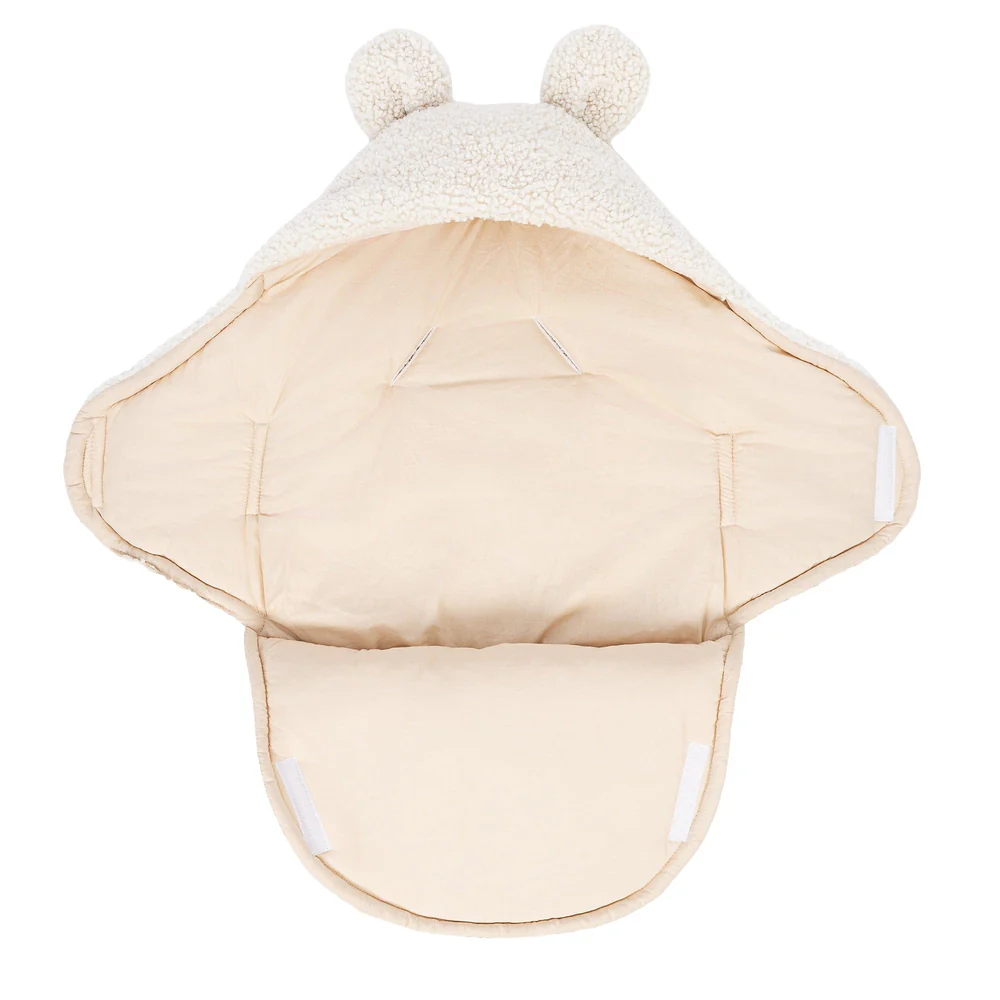 Paturica pentru bebelusi bear ears cream - 3