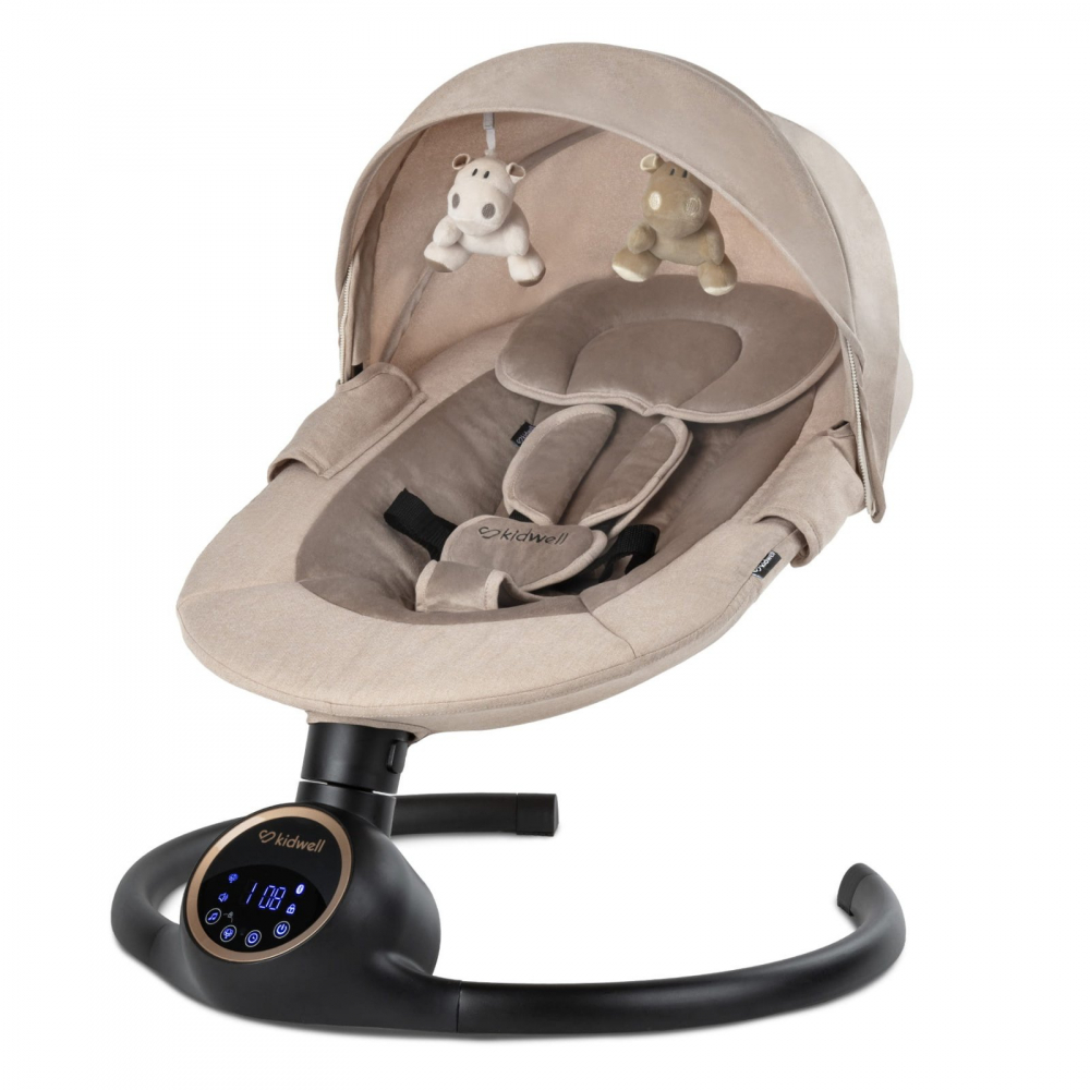 Balansoar leagan electric 2 in 1 bluetooth Reve bej auriu - 7