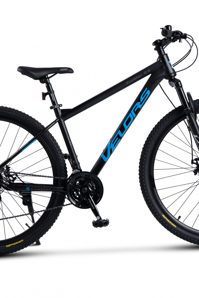 Bicicleta MTB Velors Rambler V29310A NegruAlbastru, roti 29 inch, inaltime utilizator 175-190 cm, greutate suportata 120 kg - 2