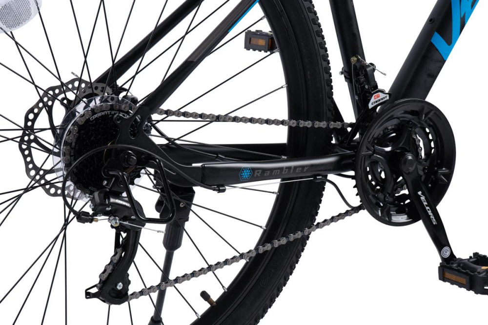 Bicicleta MTB Velors Rambler V29310A NegruAlbastru, roti 29 inch, inaltime utilizator 175-190 cm, greutate suportata 120 kg - 3