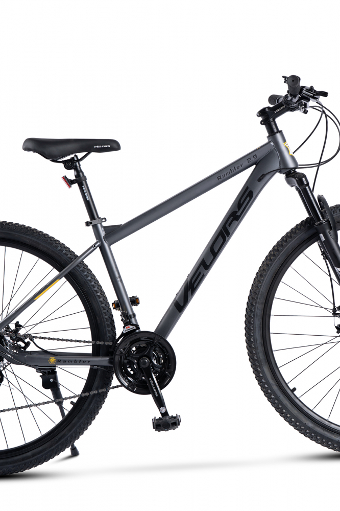 Bicicleta MTB Velors Rambler V29310A GriNegru, roti 29 inch, inaltime utilizator 175-190 cm, greutate suportata 120 kg - 3
