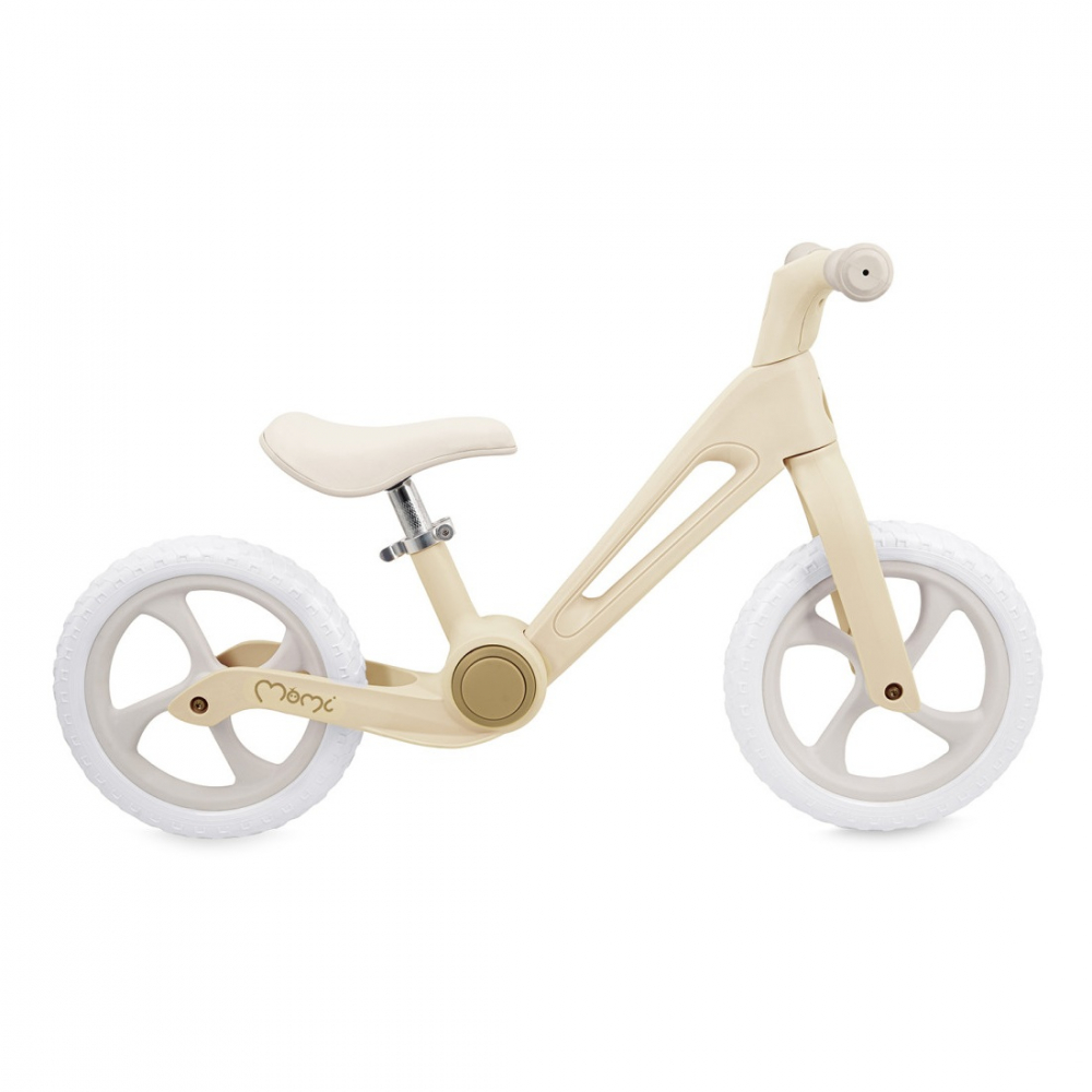 Bicicleta fara pedale pentru copii Momi Noru Yellow, pliabila, varsta 2 ani+, greutate admisa 35 kg - 1