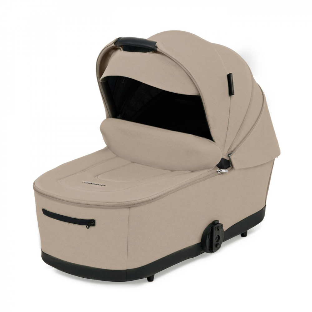 Carucior pentru copii Kinderkraft Yoxi Sand Beige 2 in 1, suspensii, spatar reglabil, maner ajustabil, accesorii - 1