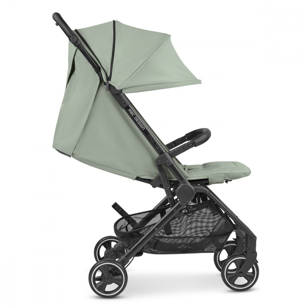 Carucior sport pentru copii ABC Design Ping 3 Travel Pine cadru din aluminiu, suspensii, compact potrivit pentru avion, geanta de transport inclusa, greutate admisa 22 kg - 3