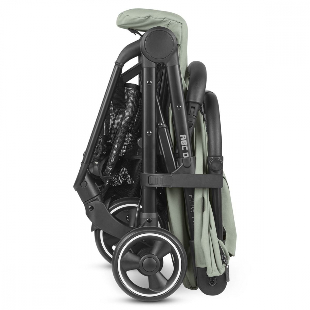 Carucior sport pentru copii ABC Design Ping 3 Travel Pine cadru din aluminiu, suspensii, compact potrivit pentru avion, geanta de transport inclusa, greutate admisa 22 kg - 4