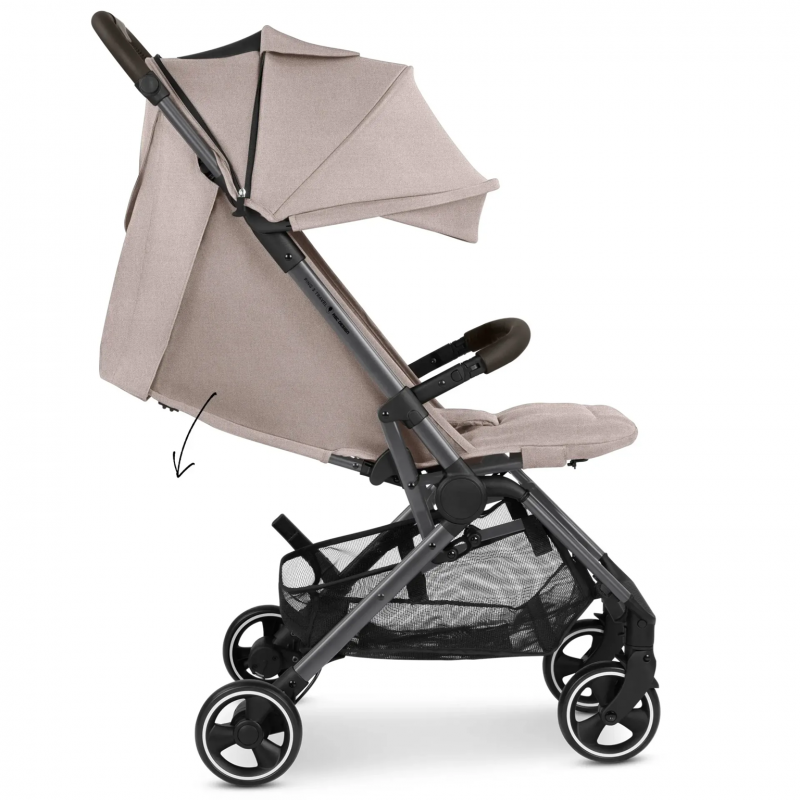 Carucior sport pentru copii ABC Design Ping 3 Travel Camel cadru din aluminiu, suspensii, compact potrivit pentru avion, geanta de transport inclusa, greutate admisa 22 kg - 2