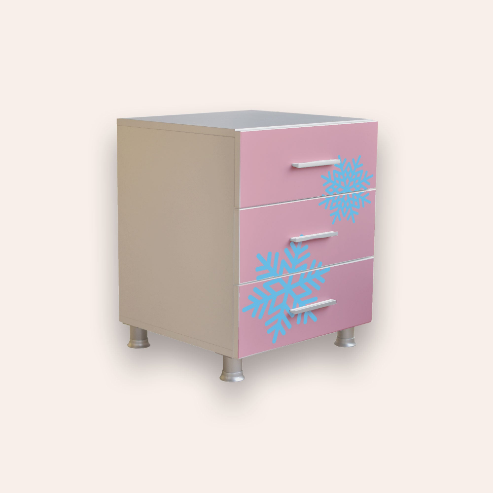 Comoda pentru copii CameraMagica Frozen roz