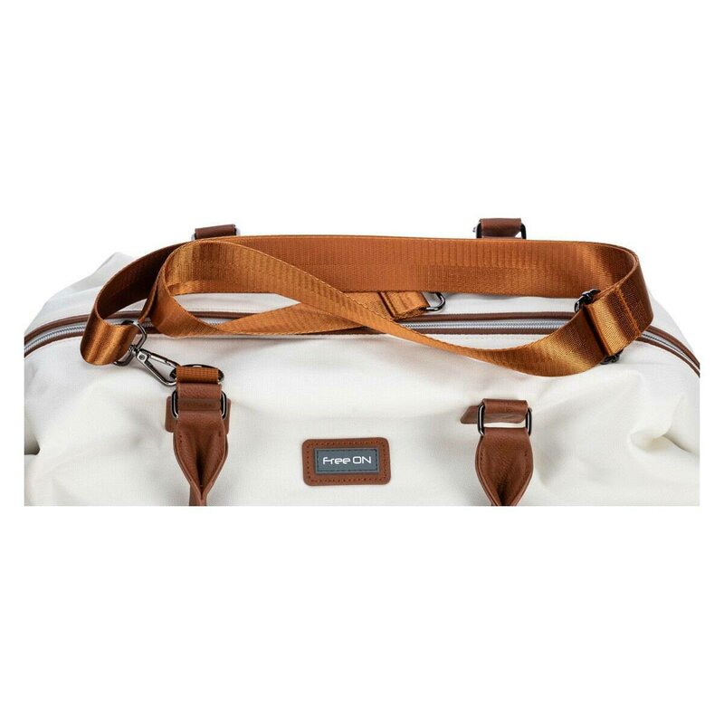 Geanta mamici FreeON Mommy things Beige, spatioasa si practica, cu multiple buzunare, include si 2 genti mai mici - 1