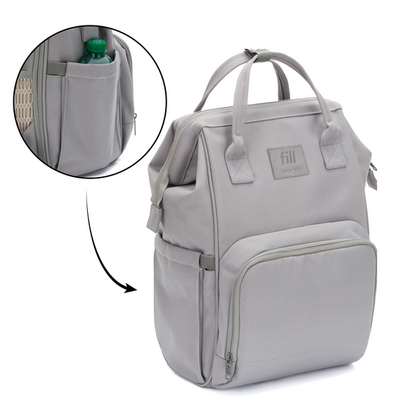 Geanta rucsac Fillikid Barcelona Stone Grey - 3