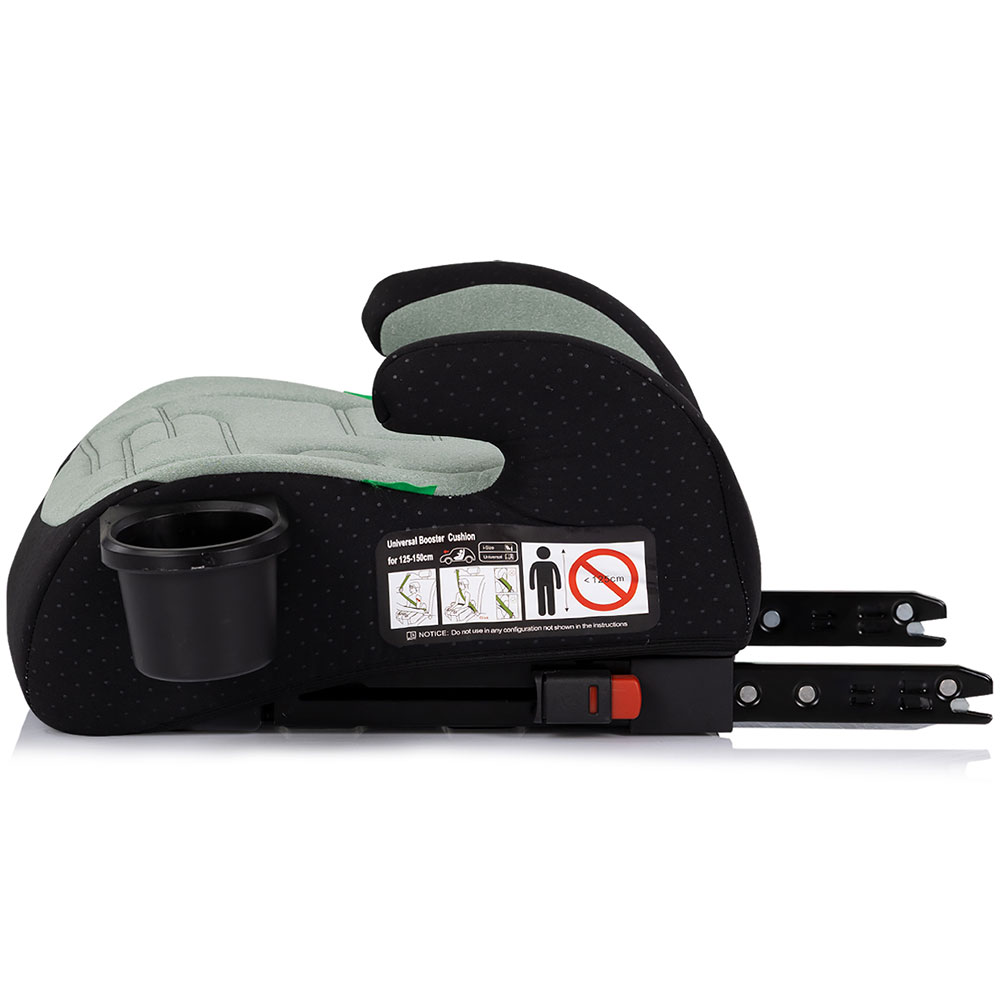 Inaltator auto cu isofix pentru copii Chipolino Go Boost Iso Matcha I-Size 125-150 cm - 1
