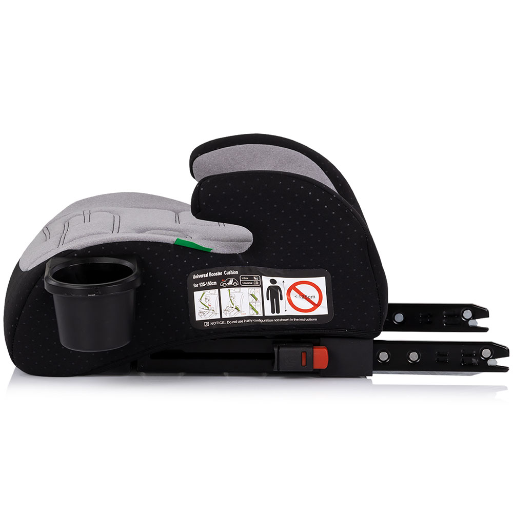 Inaltator auto cu isofix pentru copii Chipolino Go Boost Iso Platinum I-Size 125-150 cm - 1