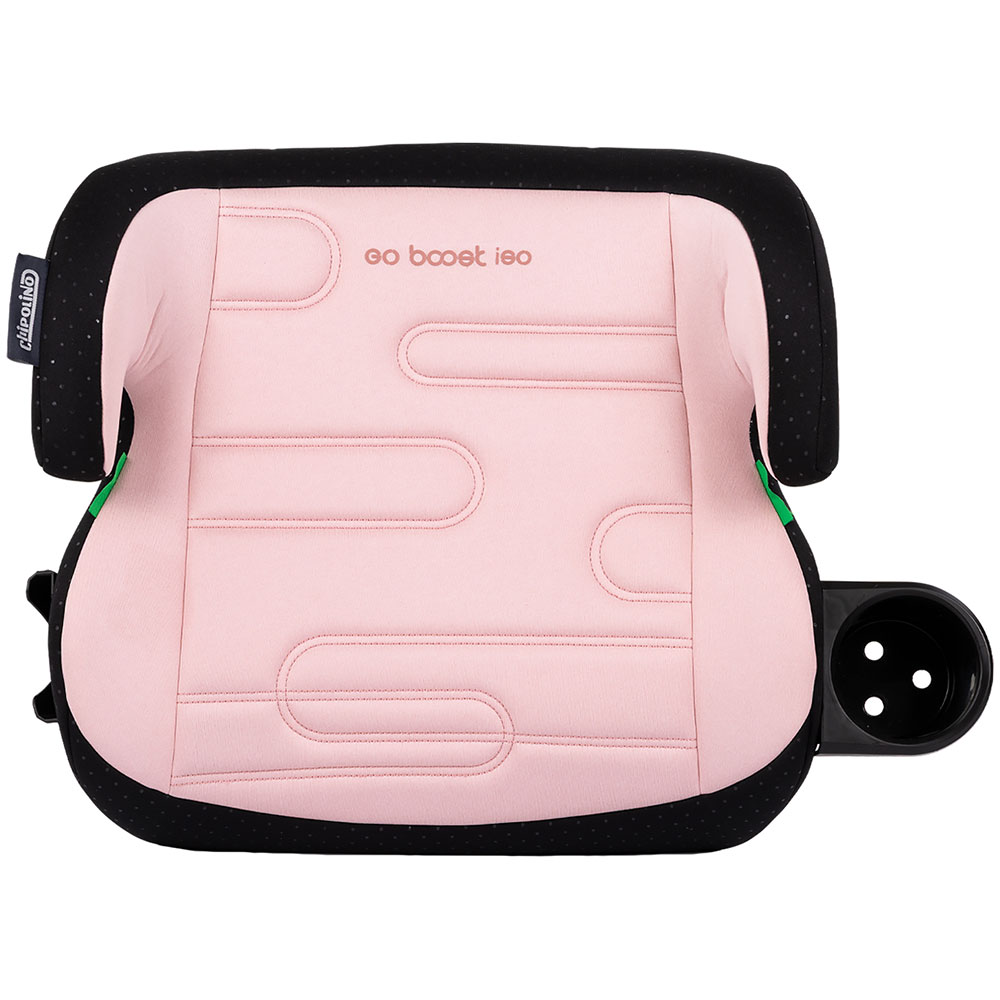Inaltator auto cu isofix pentru copii Chipolino Go Boost Iso Powder Pink I-Size 125-150 cm - 2